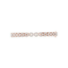 Emerald-Cut Lab-Grown Diamond Tennis Bracelet