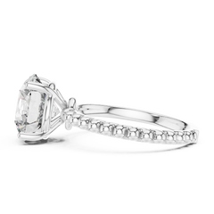 Round Solitaire Lab Grown Diamond Ring