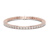 Round Tennis Lab Grown Diamond Bracelet