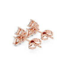 Princess Stud Lab Grown Diamond Earrings