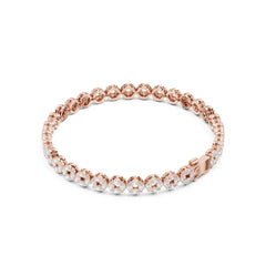 Emerald-Cut Lab-Grown Diamond Tennis Bracelet
