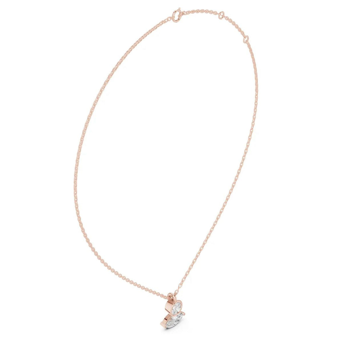 Emerald-Cut Lab-Grown Diamond Pendant