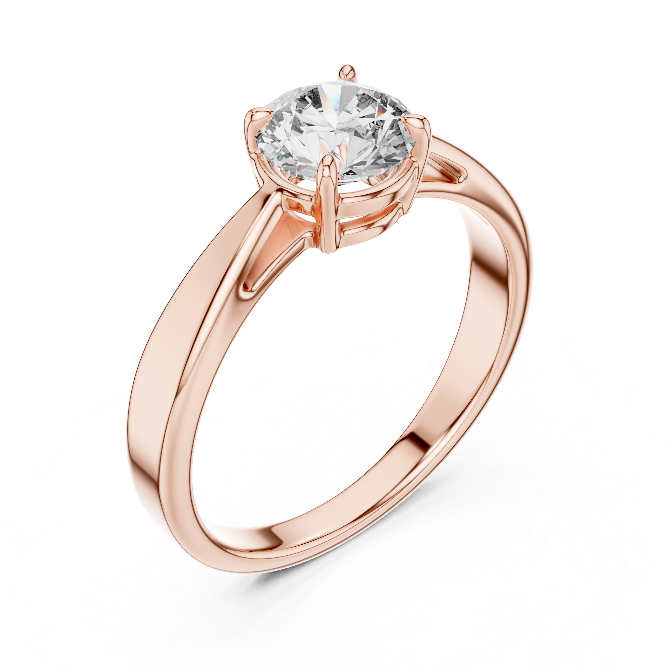 Round Brilliant Solitaire Engagement Ring