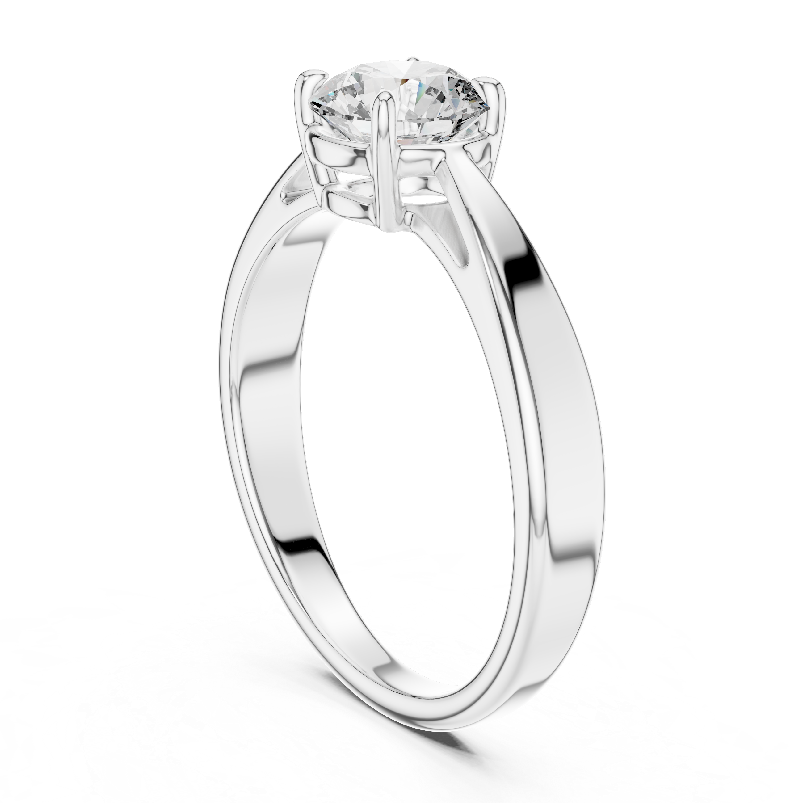 Round Brilliant Solitaire Engagement Ring