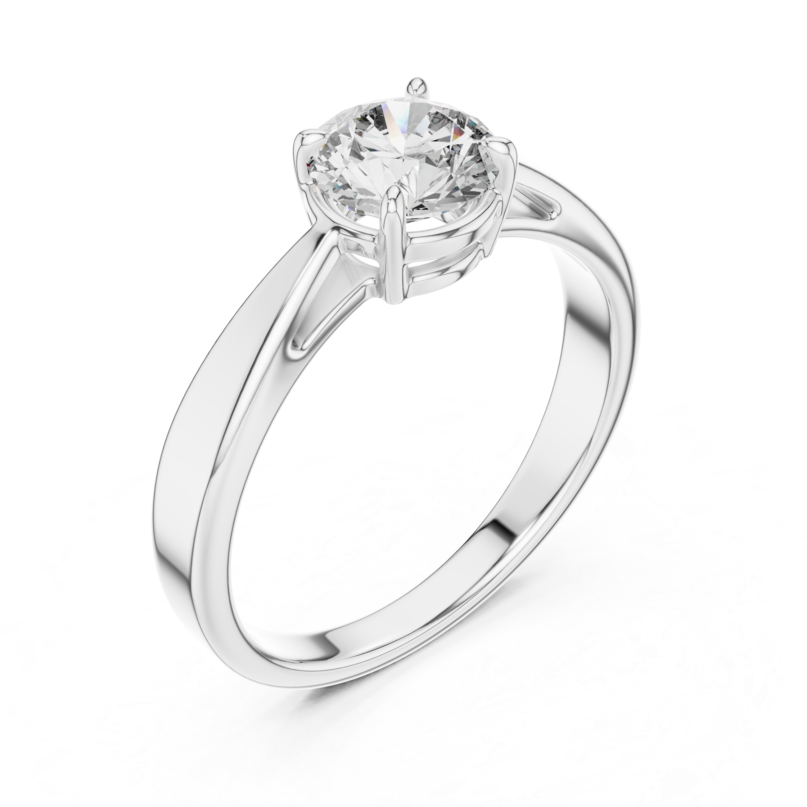 Round Brilliant Solitaire Engagement Ring