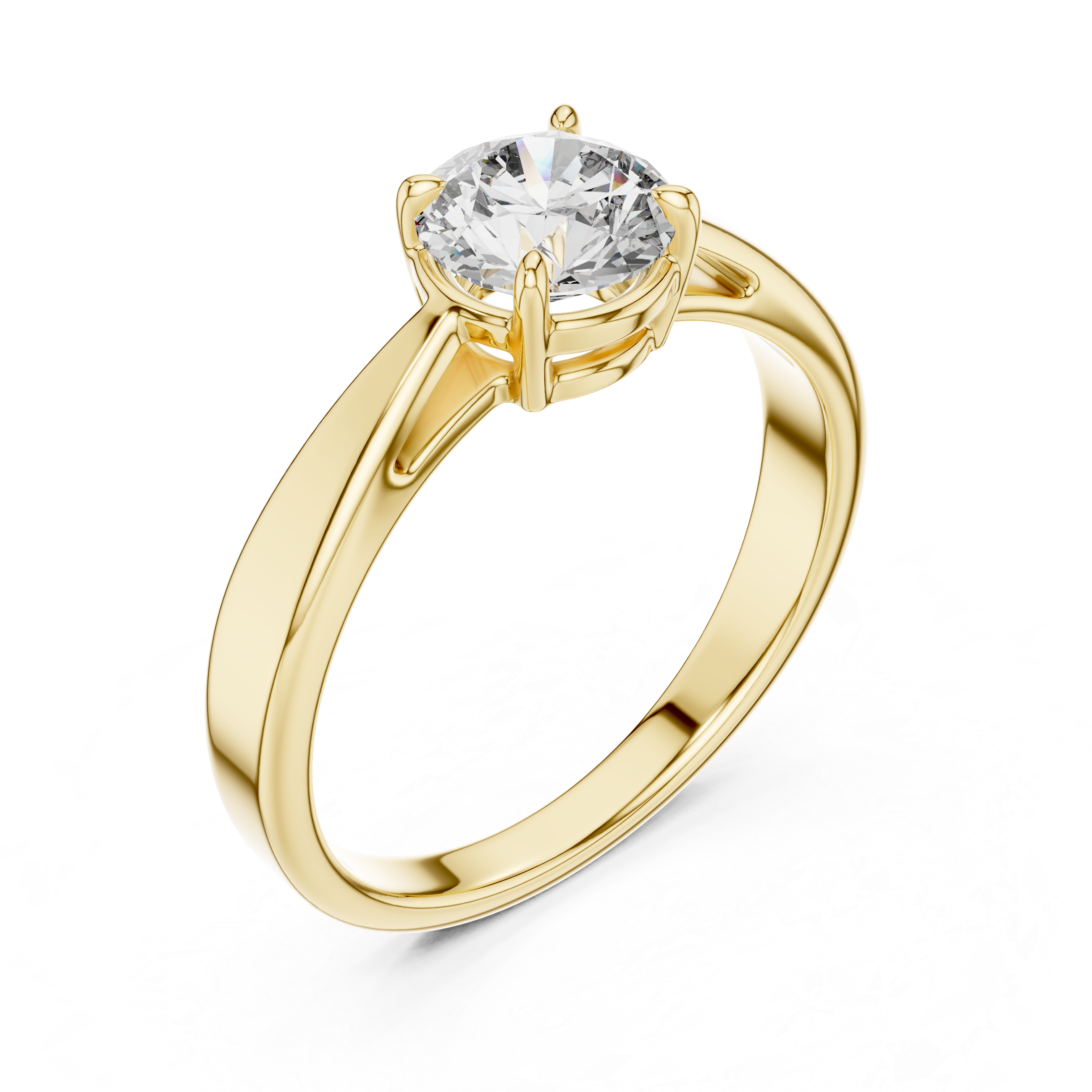 Round Brilliant Solitaire Engagement Ring