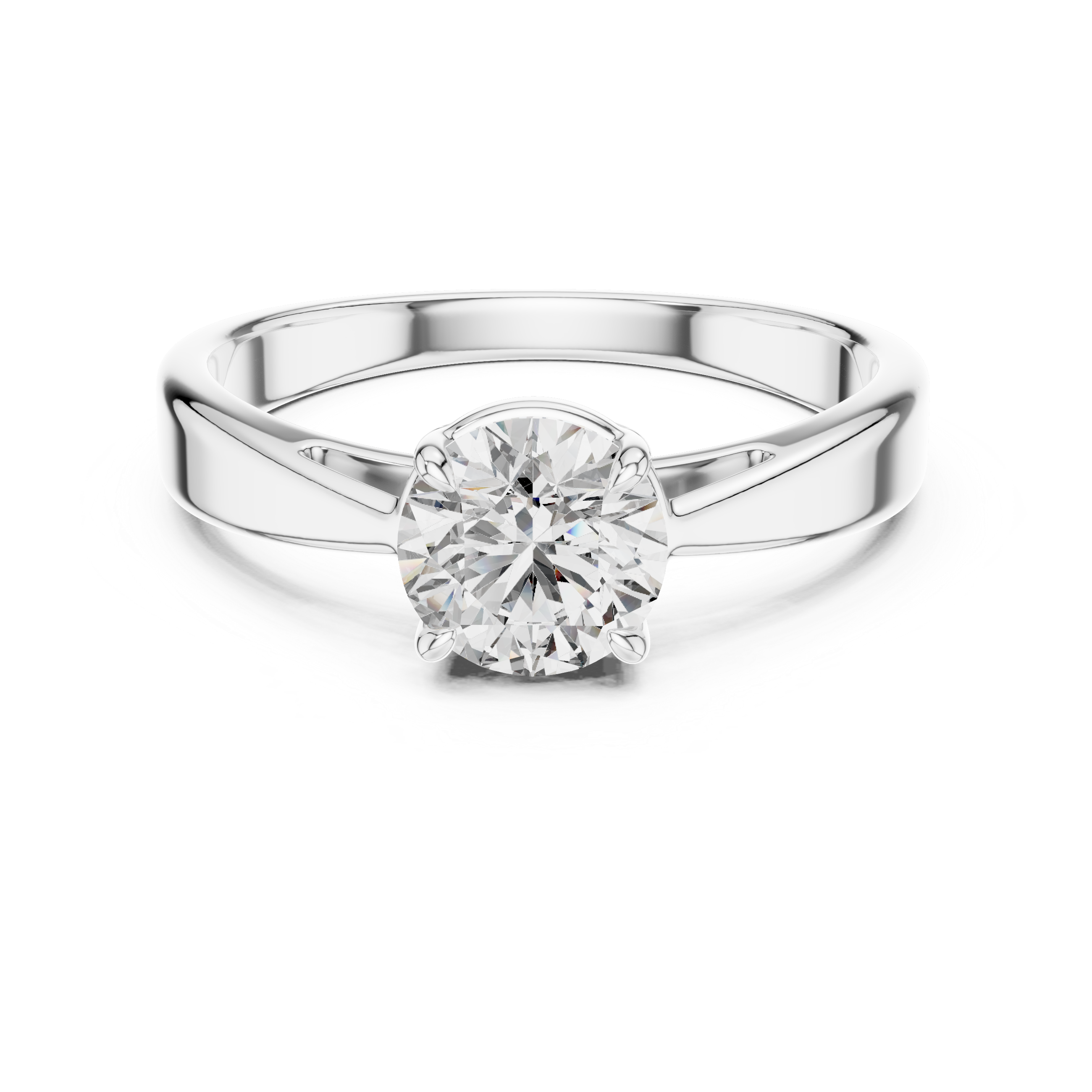 Round Brilliant Solitaire Engagement Ring