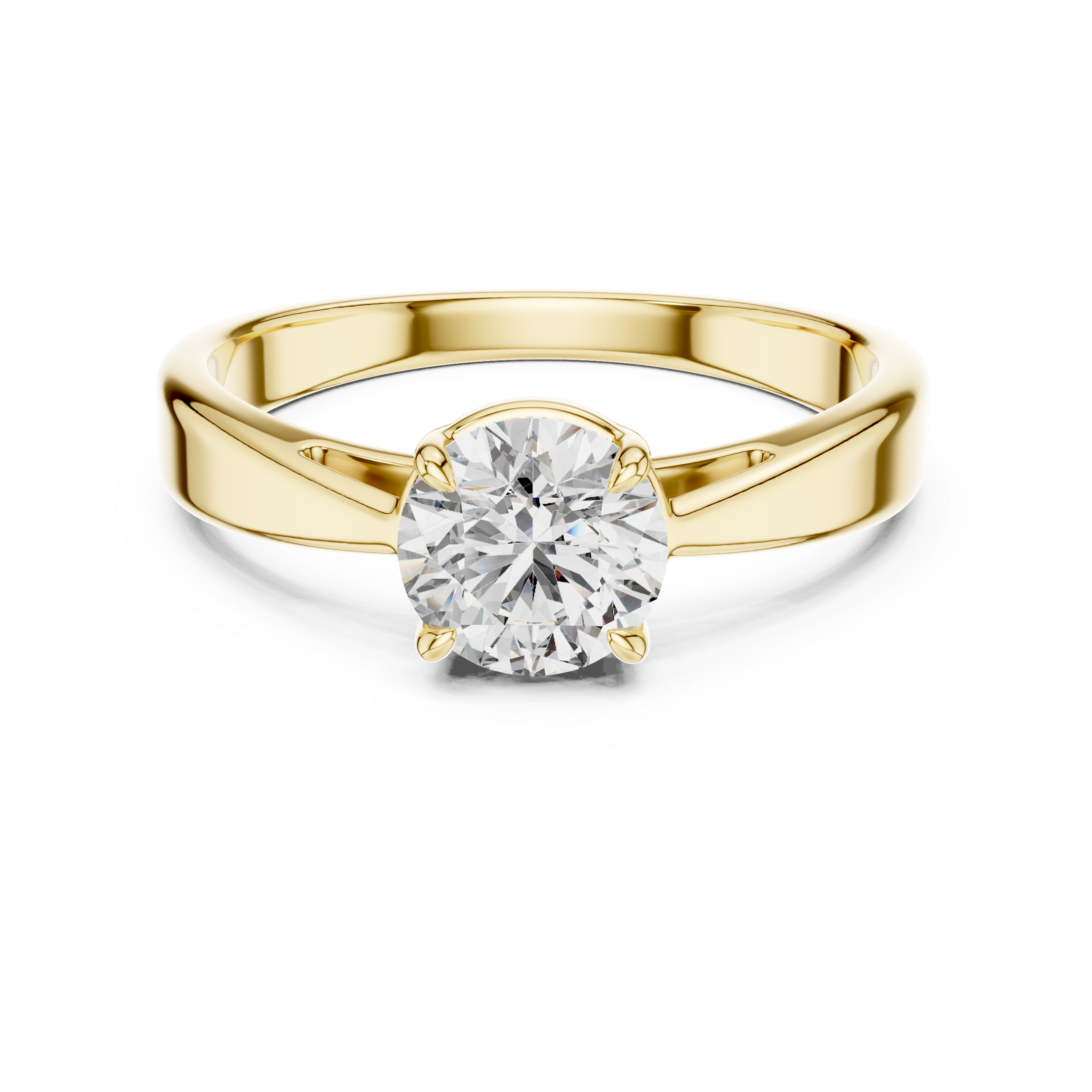 Round Brilliant Solitaire Engagement Ring