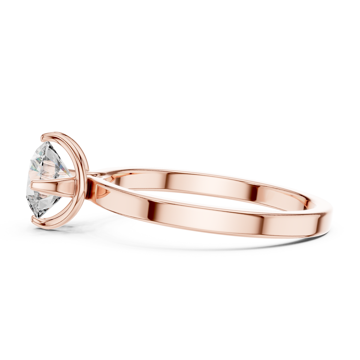 Oval Halo Lab Grown Diamond Ring