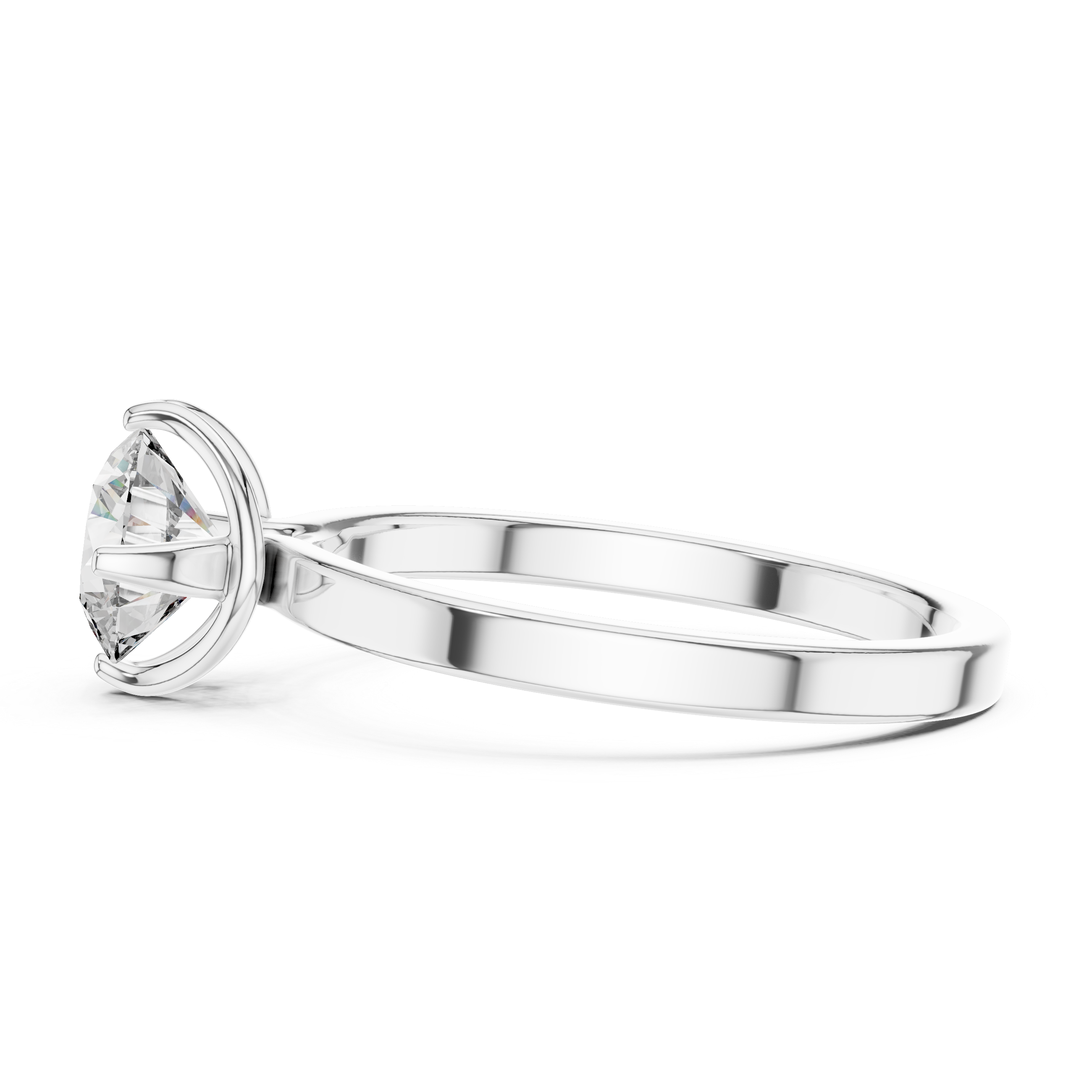 Oval Halo Lab Grown Diamond Ring