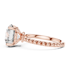 Round Solitaire Lab Grown Diamond Ring