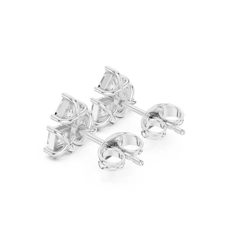 Princess Stud Lab Grown Diamond Earrings