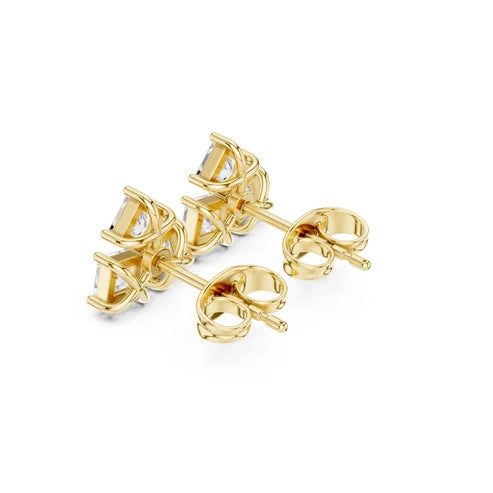 Princess Stud Lab Grown Diamond Earrings